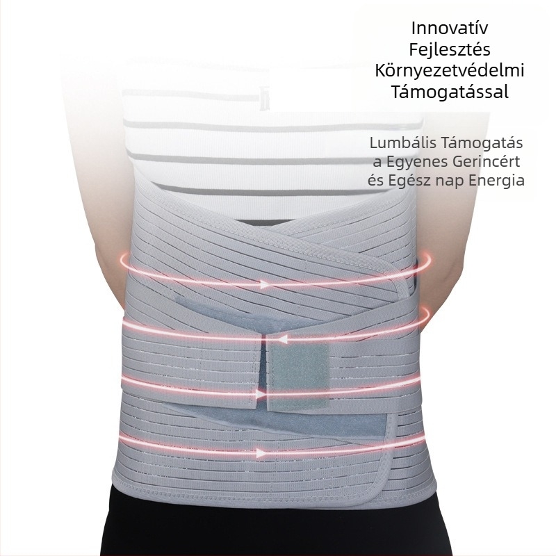 Derékvédő, lélegző anyag, univerzális használat, futáshoz, edzéshez és masszázshoz