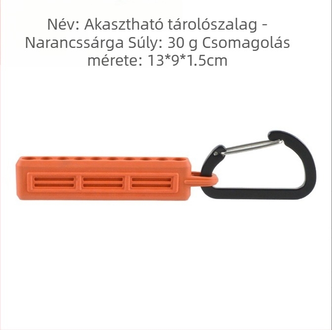 Csavarhúzó bit tároló állvány, 52 darabos készlet, szétszerelési eszközök, otthoni használatra