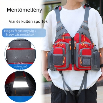 Hengtu 960 Úszó mellény kültéri vízisportokhoz, több zsebbel, gyorsan száradó