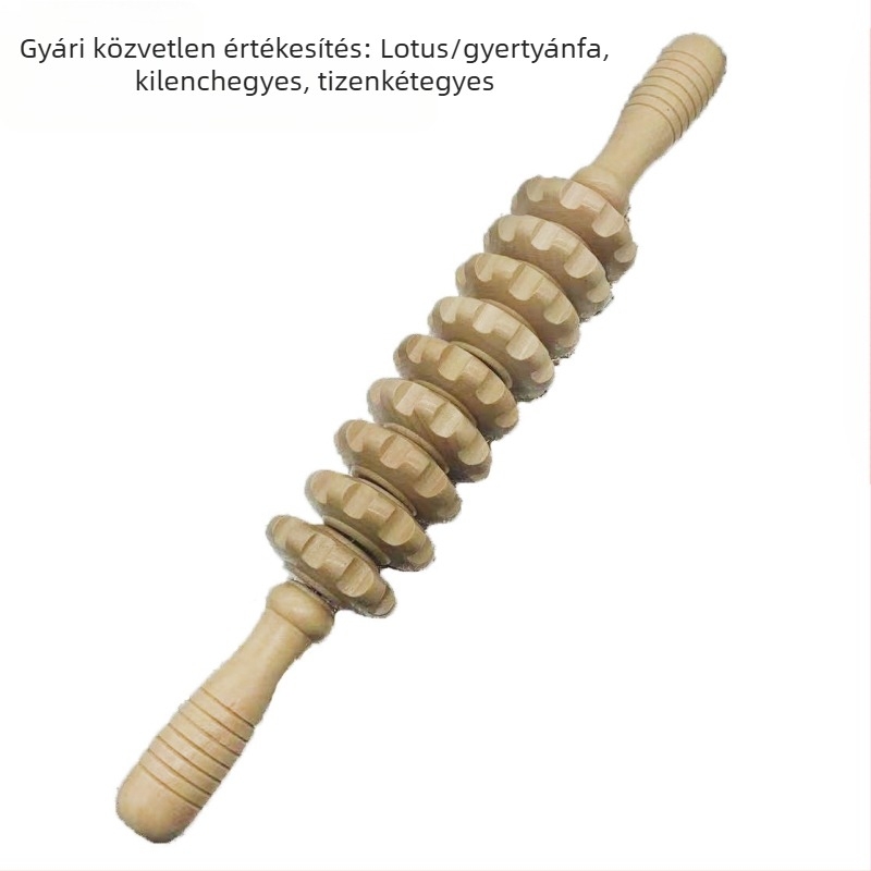 Ruijiu masszázs bot, fa, családi stílusú, 300 g, kategória: masszázs bot