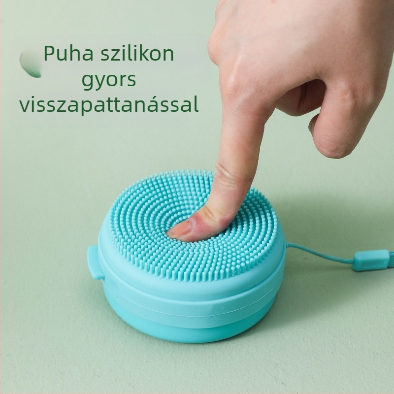 Szilikon fürdő- és masszázskefe általános használatra