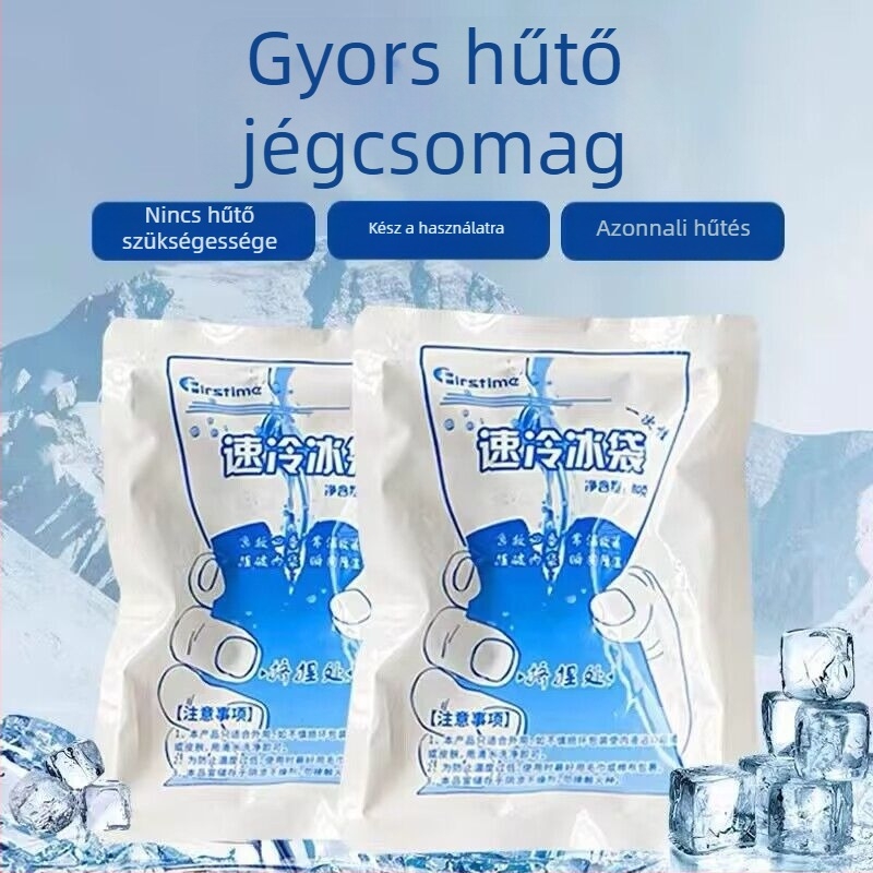 Egyszer használatos jégcsomag – PE anyag, 100 g kapacitás, gyors hűtés