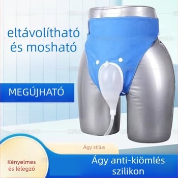 Shengbang szilikon vizeletgyűjtő és vizeletzacskó felnőttek inkontinenciájára — szilikon/plasztik felépítés, 60 darab a csomagban