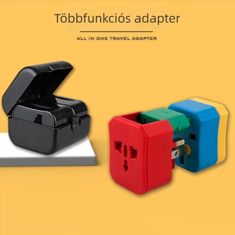 Többfunkciós dugóadapter – 3C tanúsítvány, 50–440V tartomány, utazáshoz