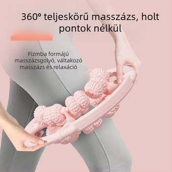 32‑kerek körkörös masszírozóval ellátott lábmasszírozó gép, teljesen burkolt görgőkkel, meridiánok masszírozása — Anyag: PP • Márka: Other • Kategória: Láb szépség gép