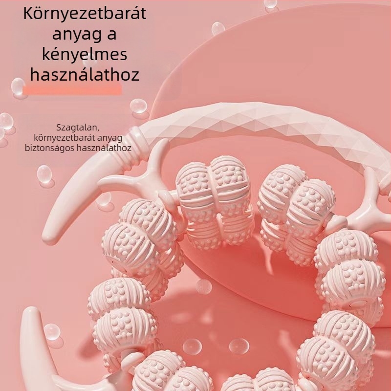 32‑kerek körkörös masszírozóval ellátott lábmasszírozó gép, teljesen burkolt görgőkkel, meridiánok masszírozása — Anyag: PP • Márka: Other • Kategória: Láb szépség gép