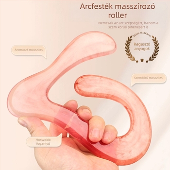 Gua Sha tábla - gyanta, 120 g; 500 db; testreszabható márka; logó nyomtatás elérhető