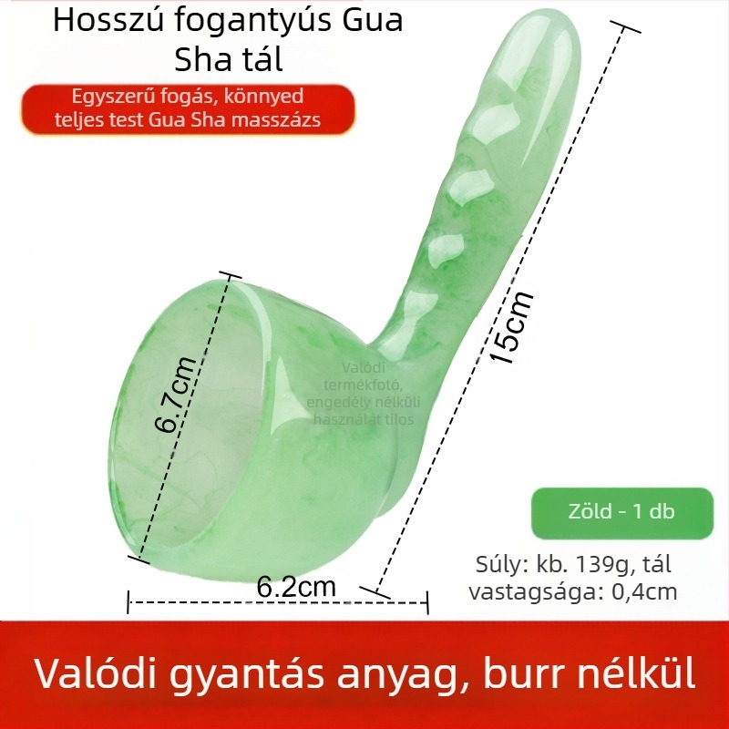 Kézi Guasha masszírozó eszköz, Xuanxuan moxibustion márkától, rezinból, 139 g, egészségügyi masszázs és testformálás