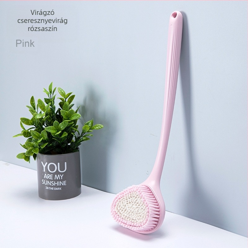 Yi lijie hosszú nyeletű hát- zuhanykefe, puha szálak, hámlasztó, felnőtteknek, 72 darabos csomag