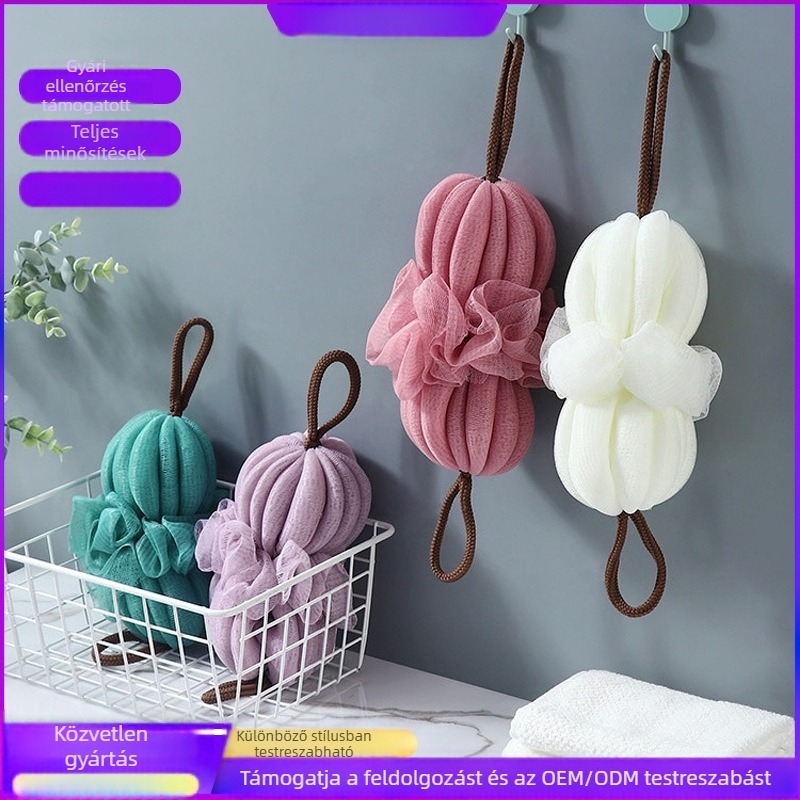 Moyu fürdővirág szivocs – kettős használatú habos tisztító, 200 db, kód C007