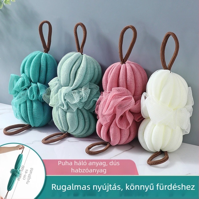 Moyu fürdővirág szivocs – kettős használatú habos tisztító, 200 db, kód C007