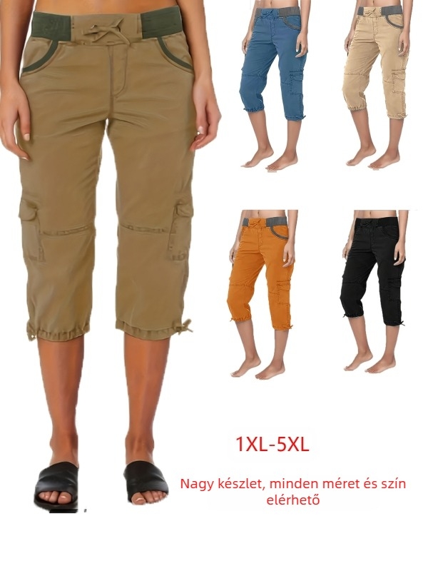 Női magas derekú széles lábú nadrág, casual stílus, poliészter anyag, 50-70% összetétel, 2025 tavasza