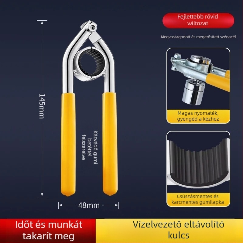 ABS aerátor kulcs mosogatócsaphoz - szűrő eltávolító