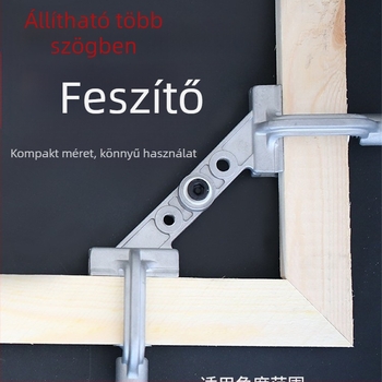 Faipari 90° derékszög tartó állítható szögű gyors rögzítő eszköz