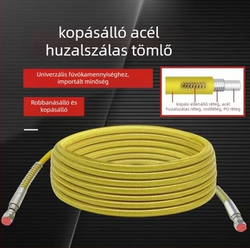 Légmentes cső permetező gép — nagy nyomású, kopásálló, robbanásbiztos