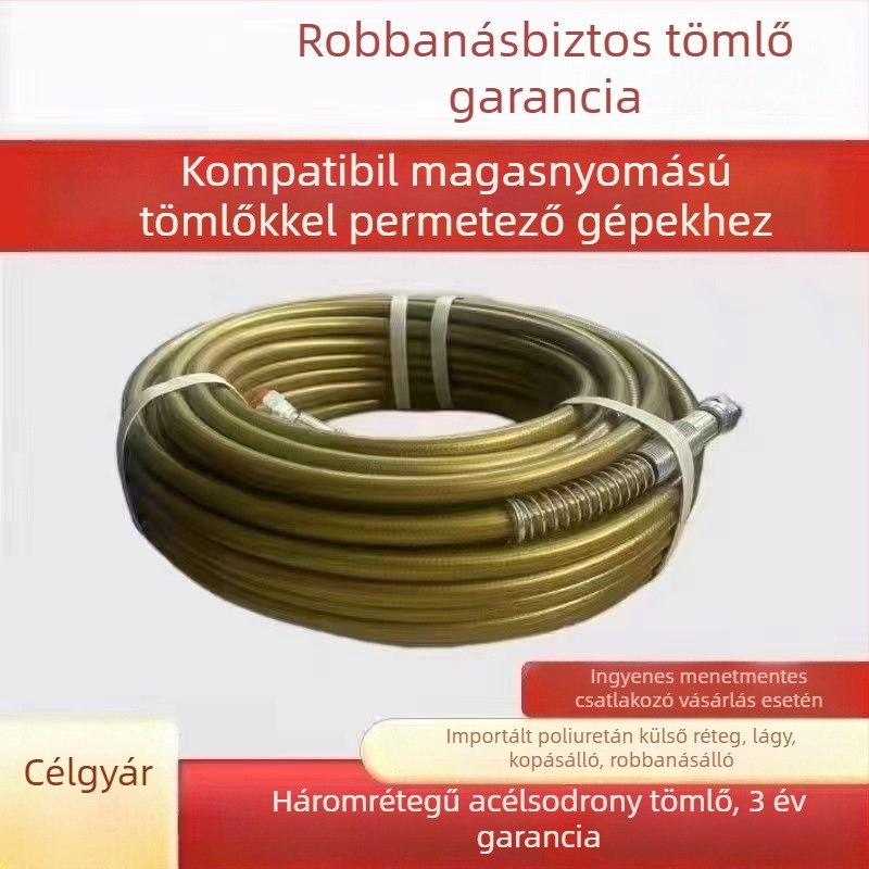 Légmentes cső permetező gép — nagy nyomású, kopásálló, robbanásbiztos