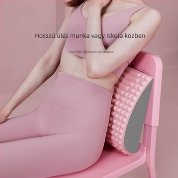 Jógahoz szánt ágyéki masszázspárna – EVA anyag, Wang Yingmei márka, vastagított támasz felnőtteknek