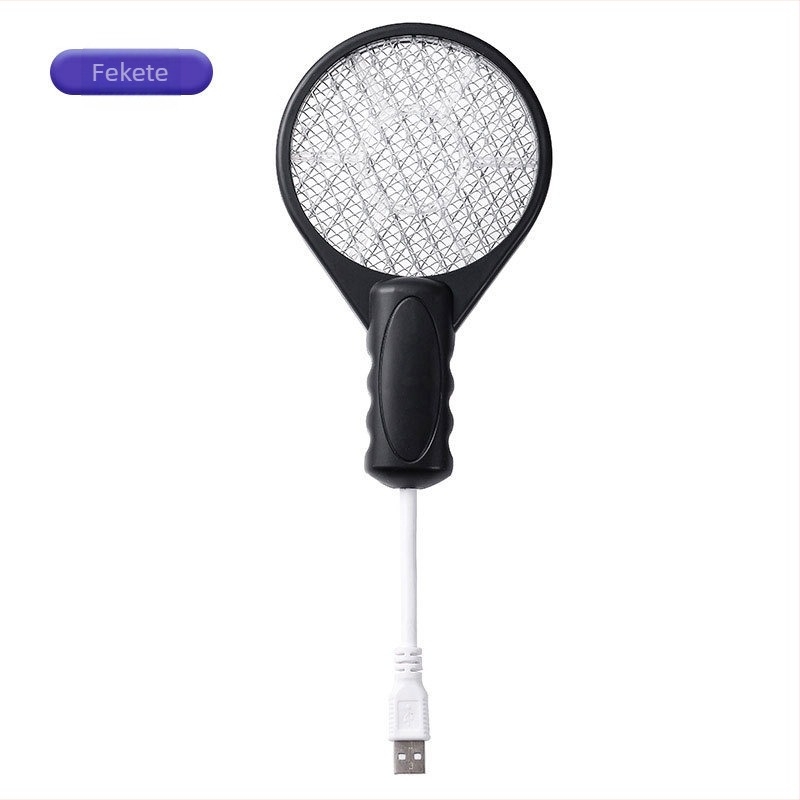 Elektromos szúnyogirtó pálca UV-lámpával, alumínium háló, 10㎡-es lefedettséggel, ABS ház, kézi elektromos halállal