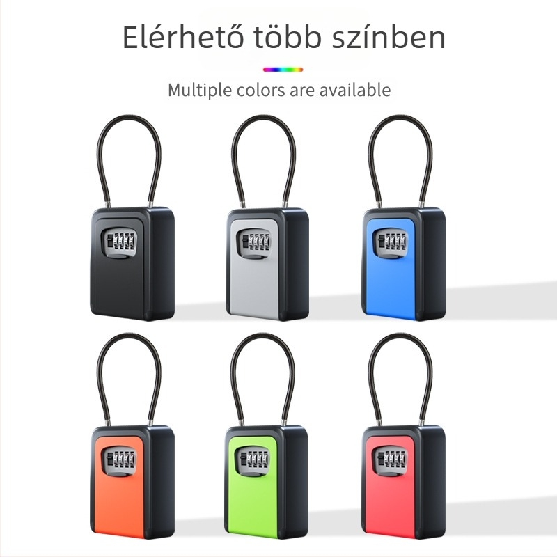 G-típusú jelszavas lakat ötvözött acélból, modern design