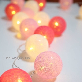 Macaron témájú LED fényfüzér csillag motívumokkal a hálószoba dekorációjához, indukciós kapcsoló, karácsonyi és újévi dekorációhoz