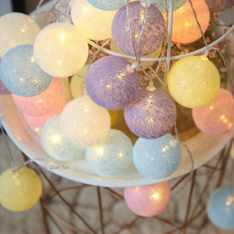 Macaron témájú LED fényfüzér csillag motívumokkal a hálószoba dekorációjához, indukciós kapcsoló, karácsonyi és újévi dekorációhoz