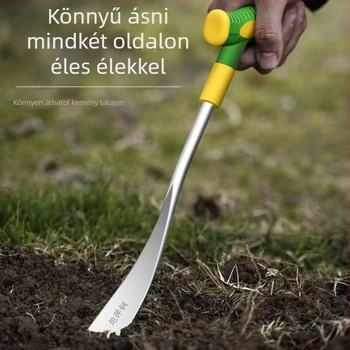 Kerti kézi ásó fokhagyma és vad zöldségek ásására – kézi eszköz a kertben