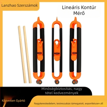 Szabálytalan formák kontúrmérője – Ellipszis alakú kontúrmérő faragáshoz, Többfunkciós kontúr mérő, Lanzhao