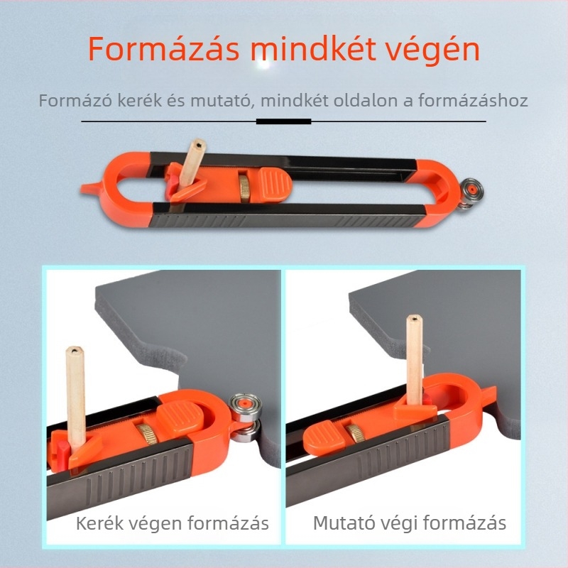 Szabálytalan formák kontúrmérője – Ellipszis alakú kontúrmérő faragáshoz, Többfunkciós kontúr mérő, Lanzhao