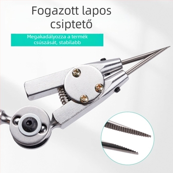 Hegesztő tartó háromkarú, dupla fejű hegesztő csipesz, segédeszköz asztal, márka Yilong