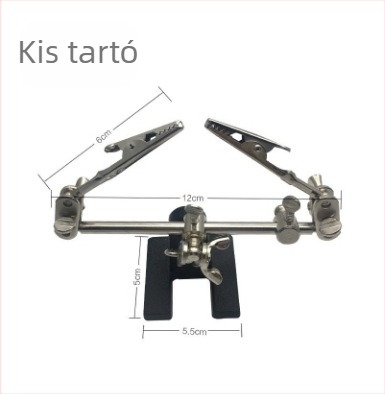 Hegesztő tartó háromkarú, dupla fejű hegesztő csipesz, segédeszköz asztal, márka Yilong