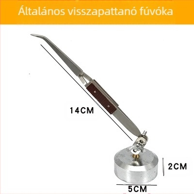 Hegesztő tartó háromkarú, dupla fejű hegesztő csipesz, segédeszköz asztal, márka Yilong