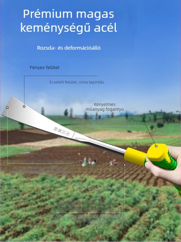 Háromrészes kerti szerszámkészlet: kapa, kis ásó és gyomirtó eszköz; Anyag: Egyéb; Márka: Create a; Importált: Nem