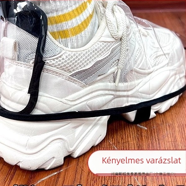 Fodrász és barber cipővédők, porálló, hajszálak töredezésének elleni védelem, felnőtteknek, mintázat 69850, biológiailag lebomló