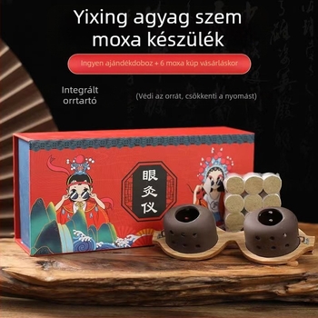 Hordozható szem-moxibusztációs eszköz, 2–3 lyuk, 50 darabos csomag