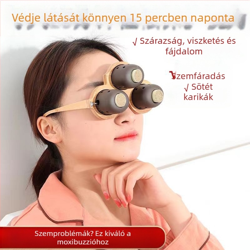 Hordozható szem-moxibusztációs eszköz, 2–3 lyuk, 50 darabos csomag