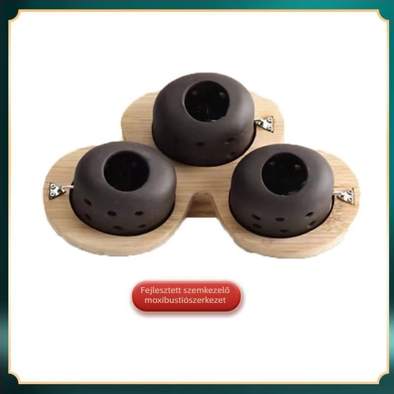 Hordozható szem-moxibusztációs eszköz, 2–3 lyuk, 50 darabos csomag