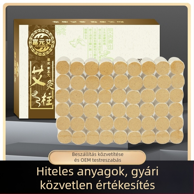 Hordozható szem-moxibusztációs eszköz, 2–3 lyuk, 50 darabos csomag