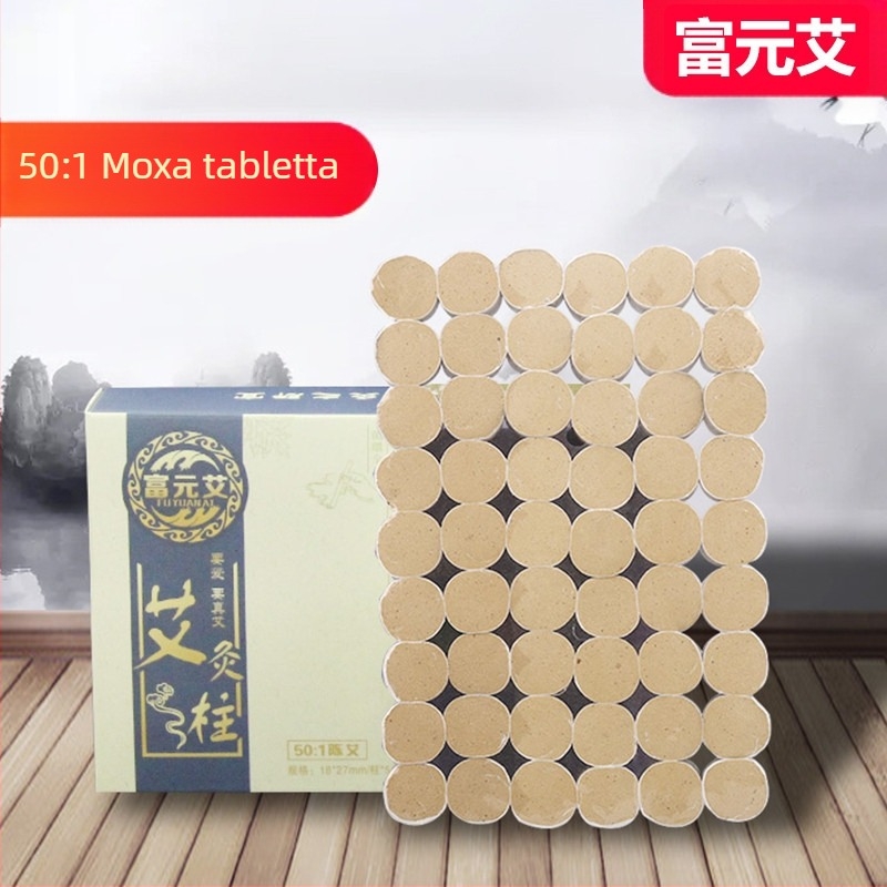 Hordozható szem-moxibusztációs eszköz, 2–3 lyuk, 50 darabos csomag