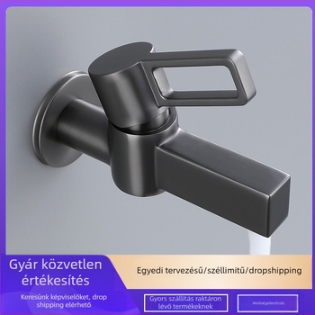 Fali mop mosdó csap, réz anyagú, egykaros működés, elektroplatolt felület, modell SZ2502