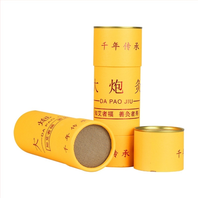 Meleg moxibuzíciós készülék asztali tartóval és klippel, családi kivitel, rozsdamentes acél, 300 g, Ancient style han ai márka