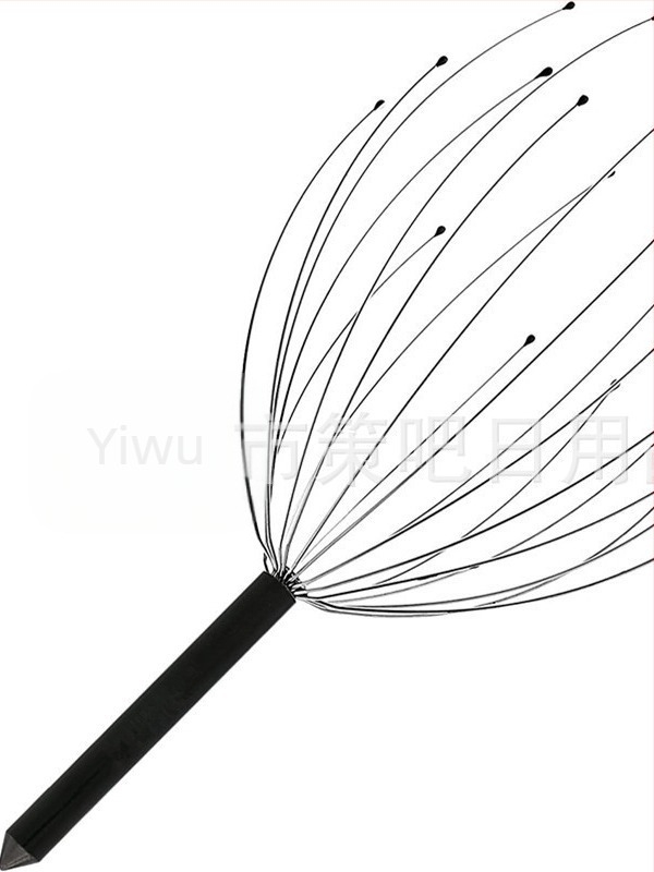 Brother Zhe Polip által inspirált fém fejbőrmasszírozó, 0,03 kg, Csomagolás 300 db.