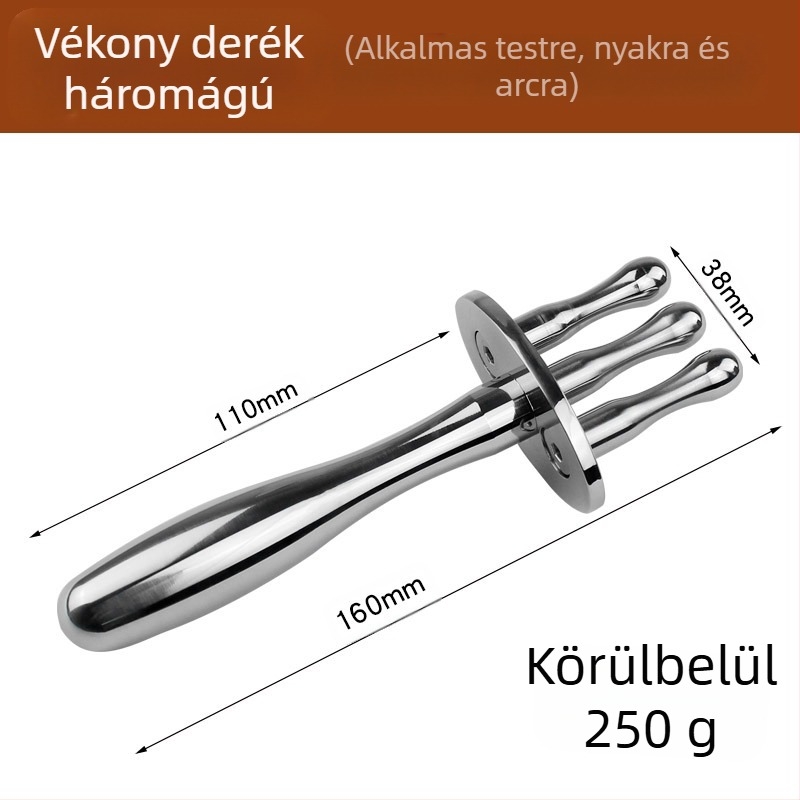anisa Mágneses meridián masszázs villa — Két- és háromágú akupont terápiával, körkörös masszázsfejekkel a nyakra, hátra, derekára és lábakra