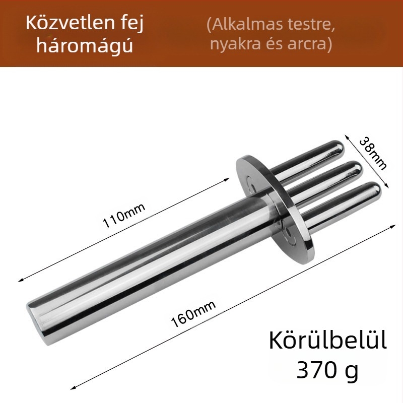 anisa Mágneses meridián masszázs villa — Két- és háromágú akupont terápiával, körkörös masszázsfejekkel a nyakra, hátra, derekára és lábakra