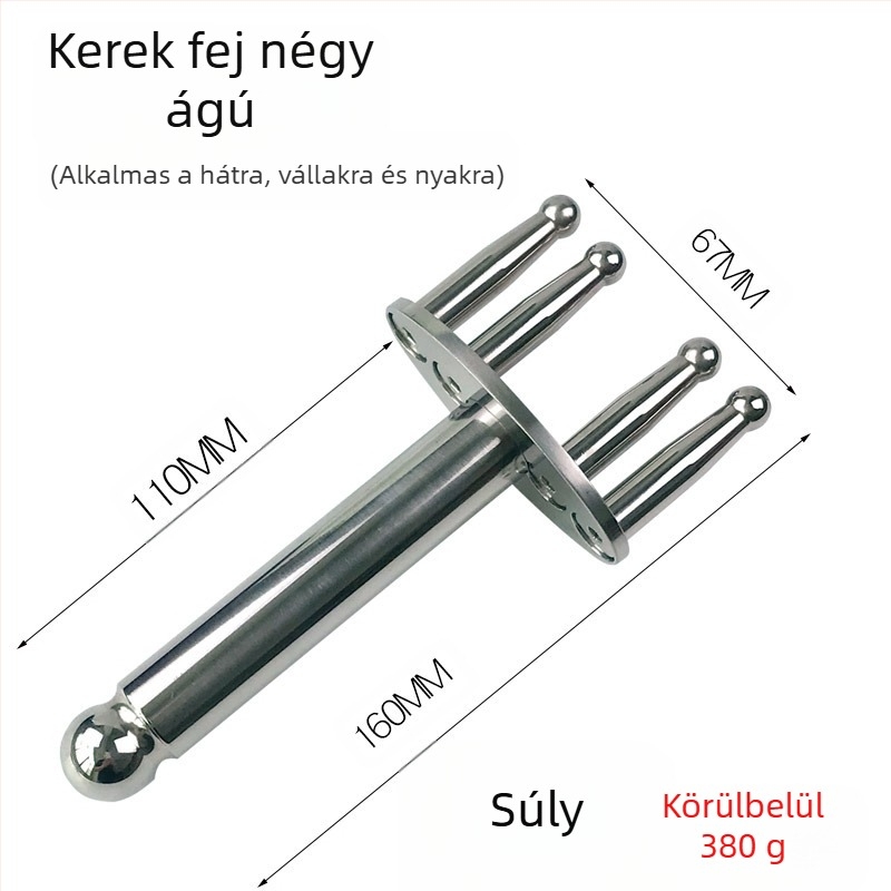 anisa Mágneses meridián masszázs villa — Két- és háromágú akupont terápiával, körkörös masszázsfejekkel a nyakra, hátra, derekára és lábakra