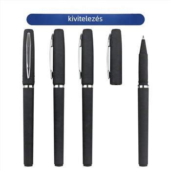 Promóciós toll egyedi logóval és QR-kóddal – Modell 802, műanyag test, logó nyomtatás elérhető, testreszabás elérhető, iroda és irodai kellékekhez