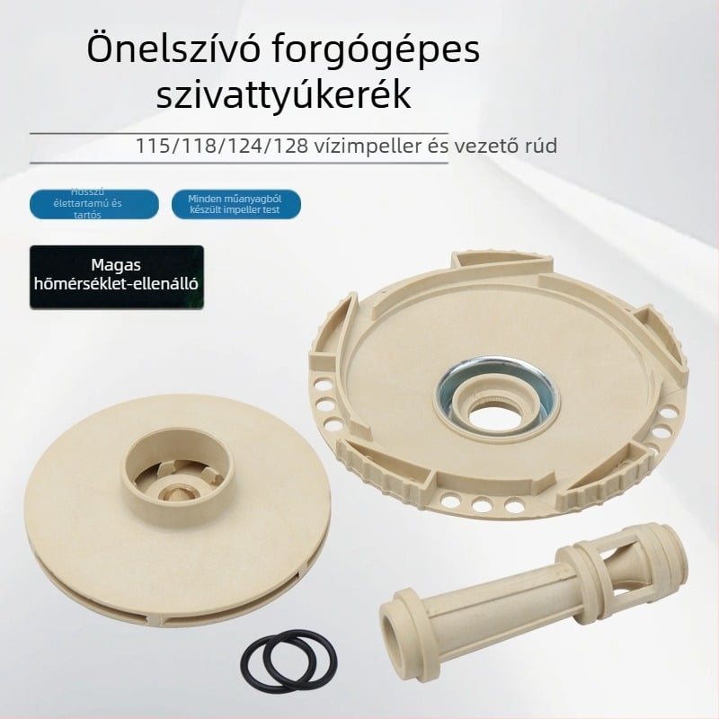 Jet önprimáló szivattyú – műanyag impeller, vezetőcső, oszlop, magas hőmérséklet-ellenállás