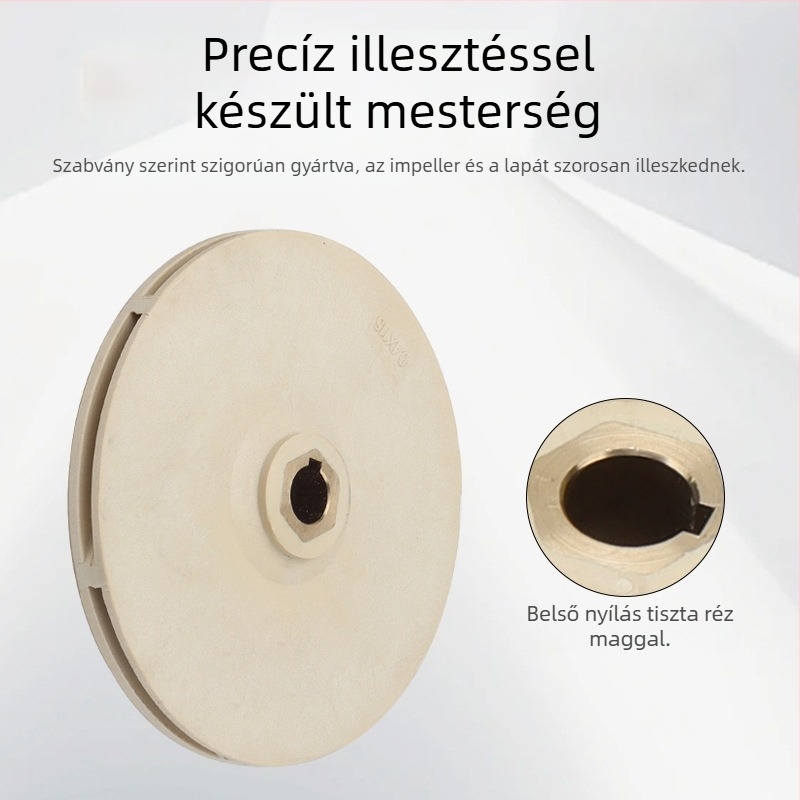 Jet önprimáló szivattyú – műanyag impeller, vezetőcső, oszlop, magas hőmérséklet-ellenállás