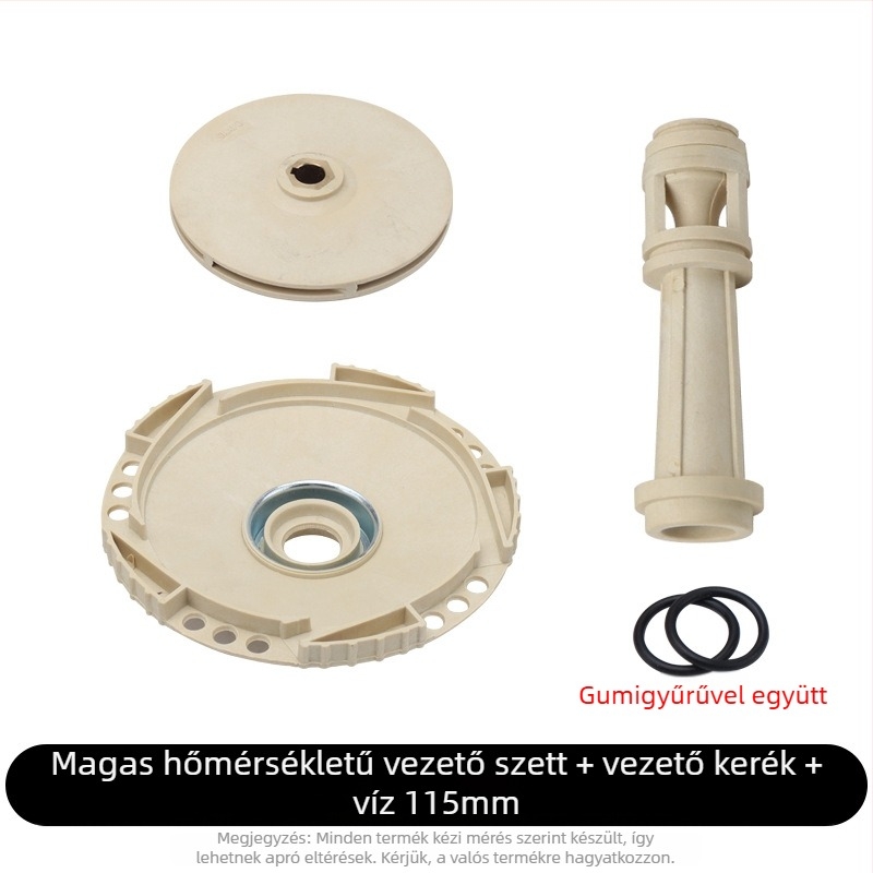Jet önprimáló szivattyú – műanyag impeller, vezetőcső, oszlop, magas hőmérséklet-ellenállás