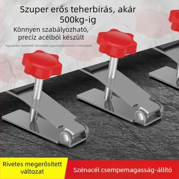 Huiyu csempe szintező eszköz – króm-vanádium acél, univerzális felhasználás, otthoni csempe lerakáshoz