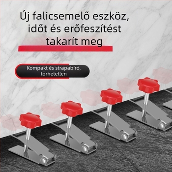 Huiyu csempe szintező eszköz – króm-vanádium acél, univerzális felhasználás, otthoni csempe lerakáshoz